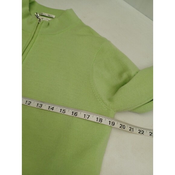 Fairway & Greene Italian Merino Wool Full Zip Sweater Scottish Rite Hospital L - Picture 6 of 10